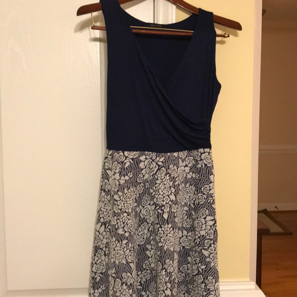 Hail3y:23 faux wrap dress